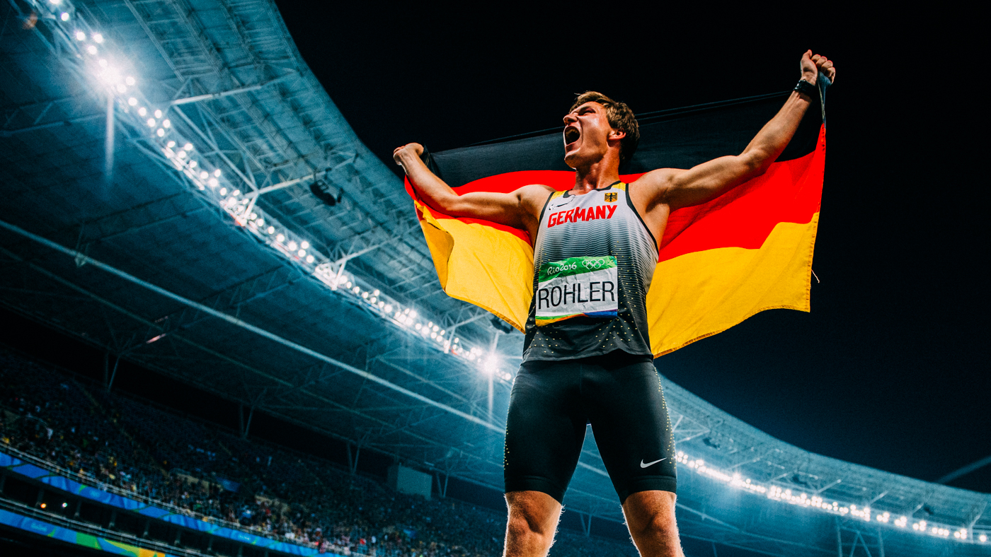 Thomas Röhler Speerwurf Olympiasieger 2016 Foto von Sacha Fromm Javelin olympic champion